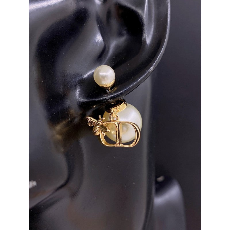 18K CD Tribales Pearl Earrings