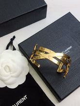 18K Saint Monogram Cuff Bracelet