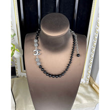 18K CC 24C Black Diamond Necklace