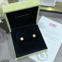 18K Vintage Alhambra Diamonds Earrings