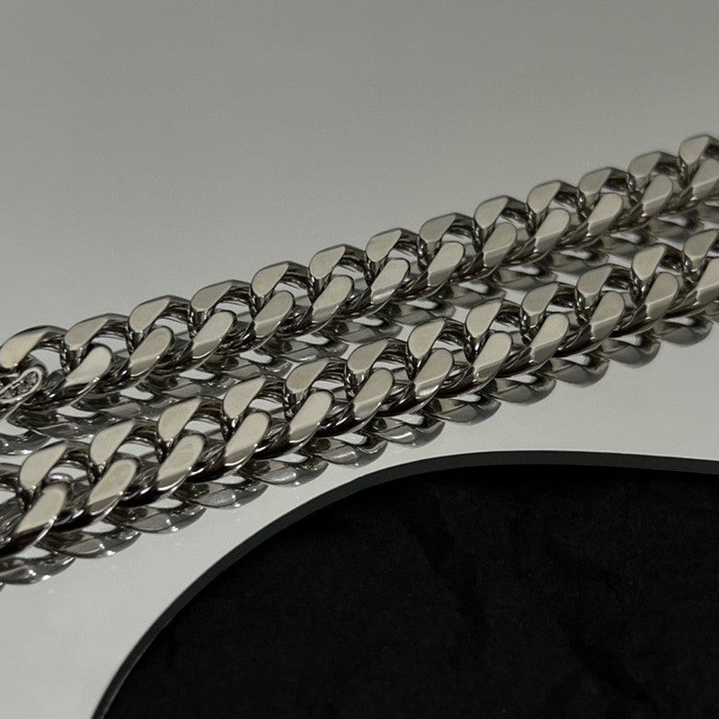 18K BB Chain Diamond Necklace