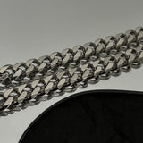 18K BB Chain Diamond Necklace