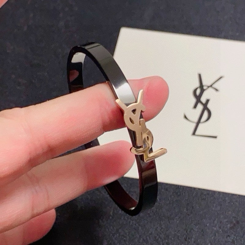 18K Saint Black Gold Bracelet