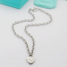 18K Return to Tiffany Full Heart Tag Chain Necklace