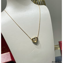 18K Trinity Heart Diamond Necklace