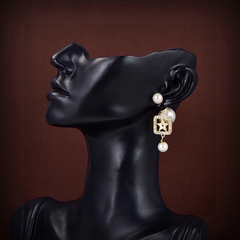 18K CD 2026 Tribales Pearl Earrings