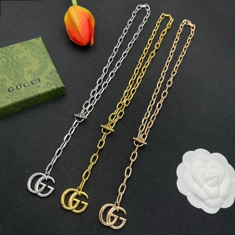 18K GG Big Gold Chain Necklace