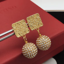 18K Anagram Diamonds Earrings