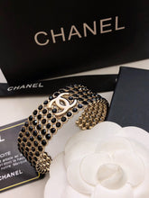 18K CC Black Cuff Bracelet