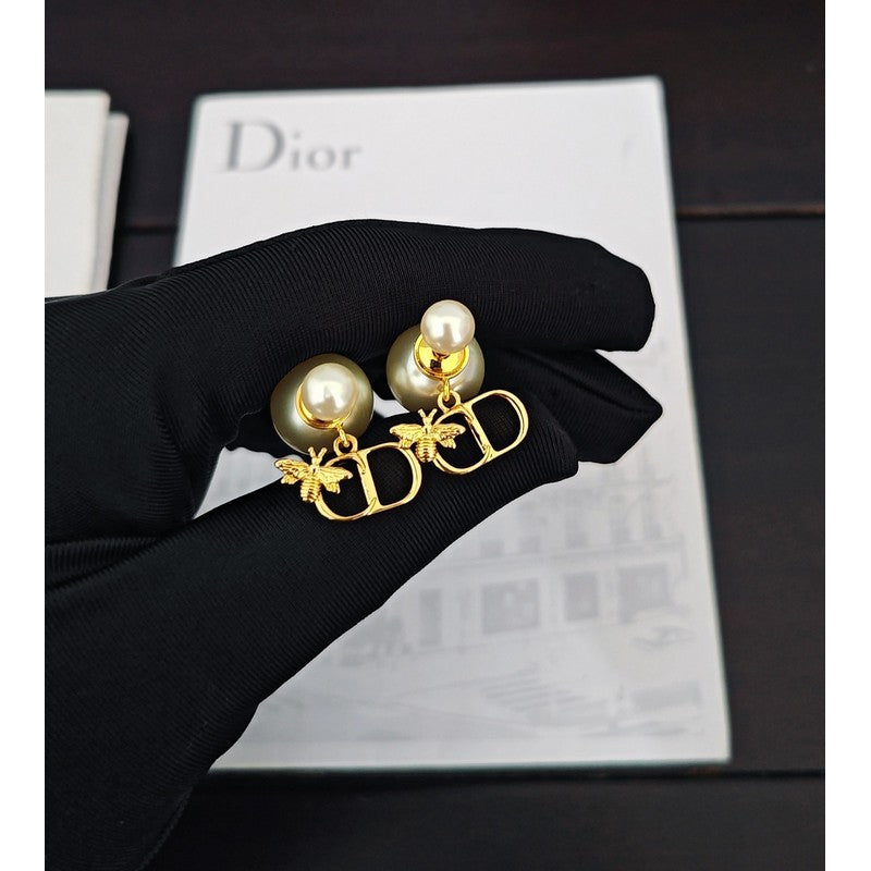 18K CD Tribales Pearl Earrings
