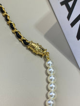 18K CC Pearl Chain Necklace