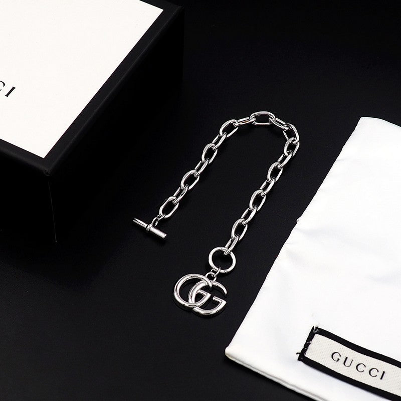18K GG Interlocking G Gold Bracelet