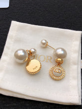 18K CD Pearls Earrings