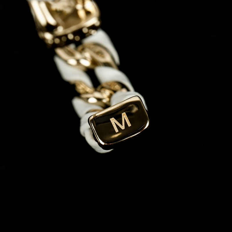 18K CC Color Leather Bracelet