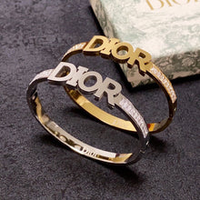 18K Dior Crystals Bangle Bracelet