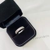 18K T Narrow Pave Diamond Ring