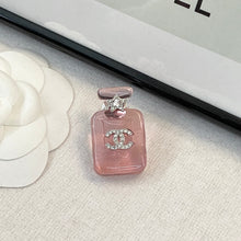 18K CC Perfume Color Bottle Brooch