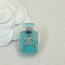 18K CC Perfume Color Bottle Brooch