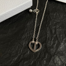 18K CD Heart Necklace