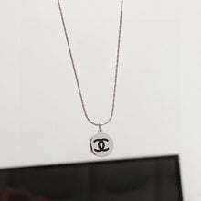 18K CC Round Logo Necklace