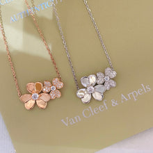 18K Frivole Clover Clover Necklace