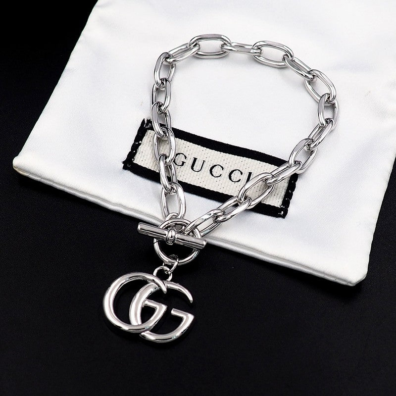18K GG Interlocking G Gold Bracelet