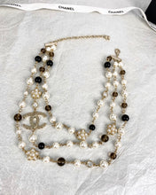 18K CC 24B Long Pearls Necklace