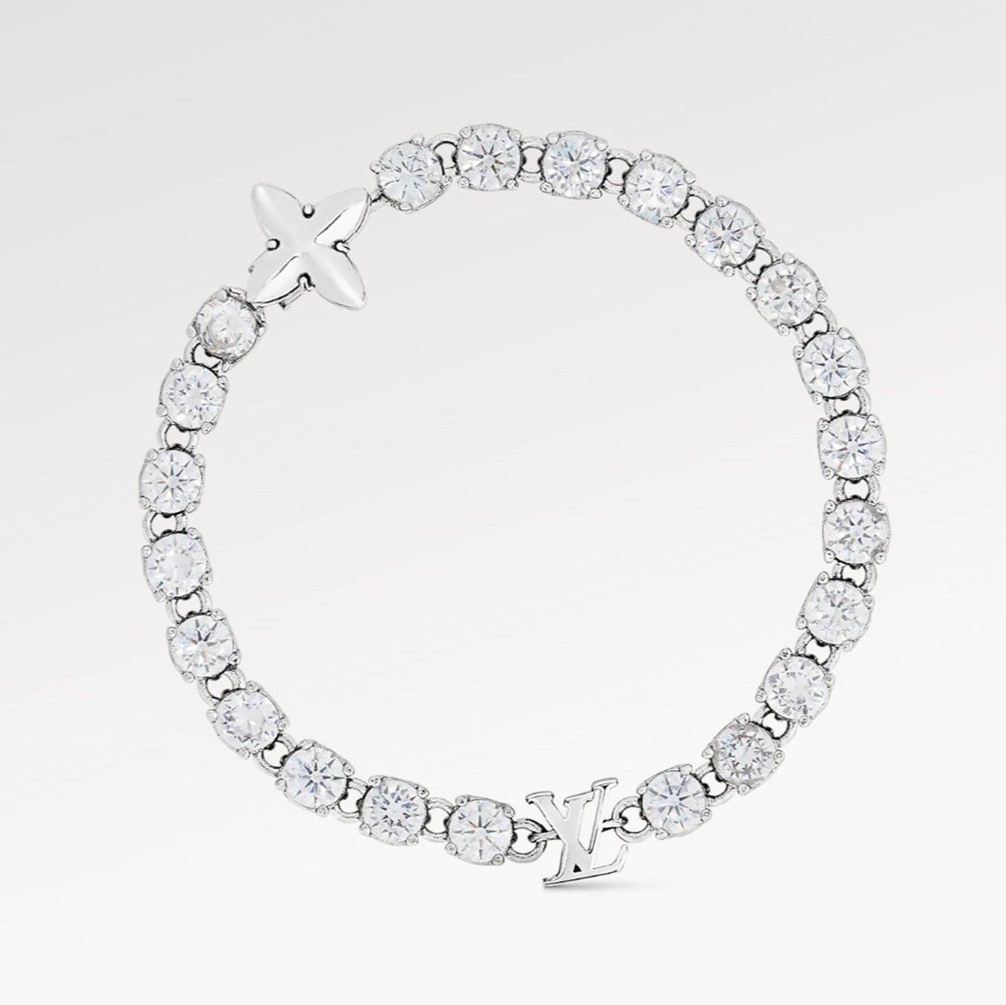 18K Louis Crystals Bracelet