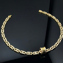 18K B.ZERO1  Diamonds Chain Link Necklace